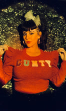 Load image into Gallery viewer, C U NeXt TuEsDaY Varsity Cheer Captain sweater